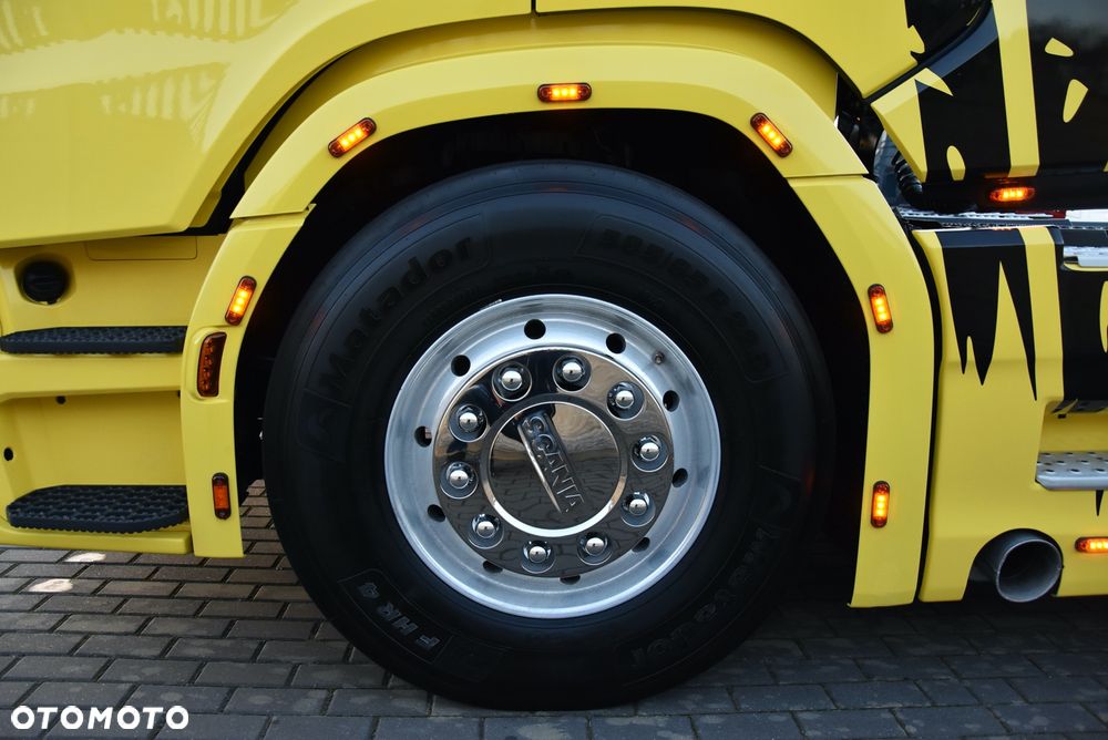 Scania S450 / ALU-FELGI / VIRTUALNE ZEGARY / CENTRALNE SMAROWANIE / SKÓRA / FULL LED / STANDARD / RETARDER / HYDRAULIKA ! PTO! Jak nowa ! ! - 13
