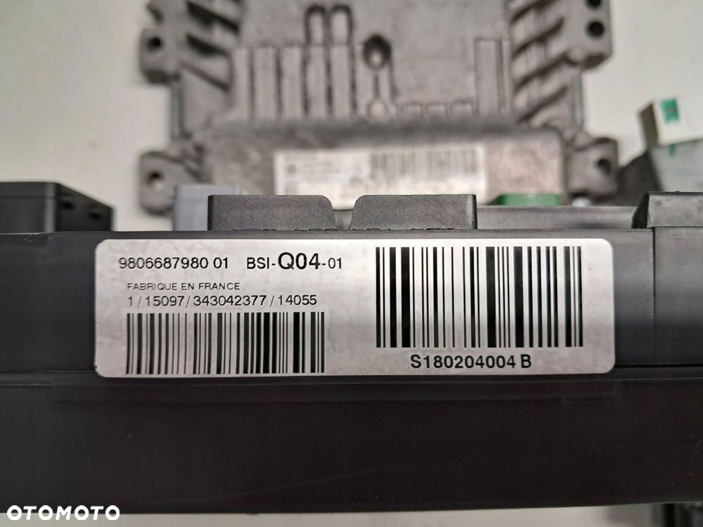 citroen c4 ii picasso zestaw startowy moduł 9808376980 9806687980 01 - 4