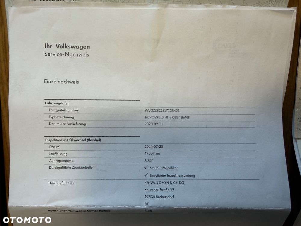 Volkswagen T-Cross 1.0 TSI OPF Style - 39