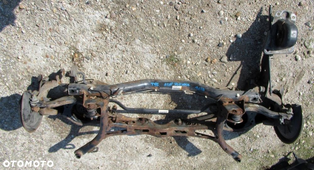 AUDI A3 8P SPORTBACK LIFT BELKA OŚ ZAWIESZENIE TYŁ - 1