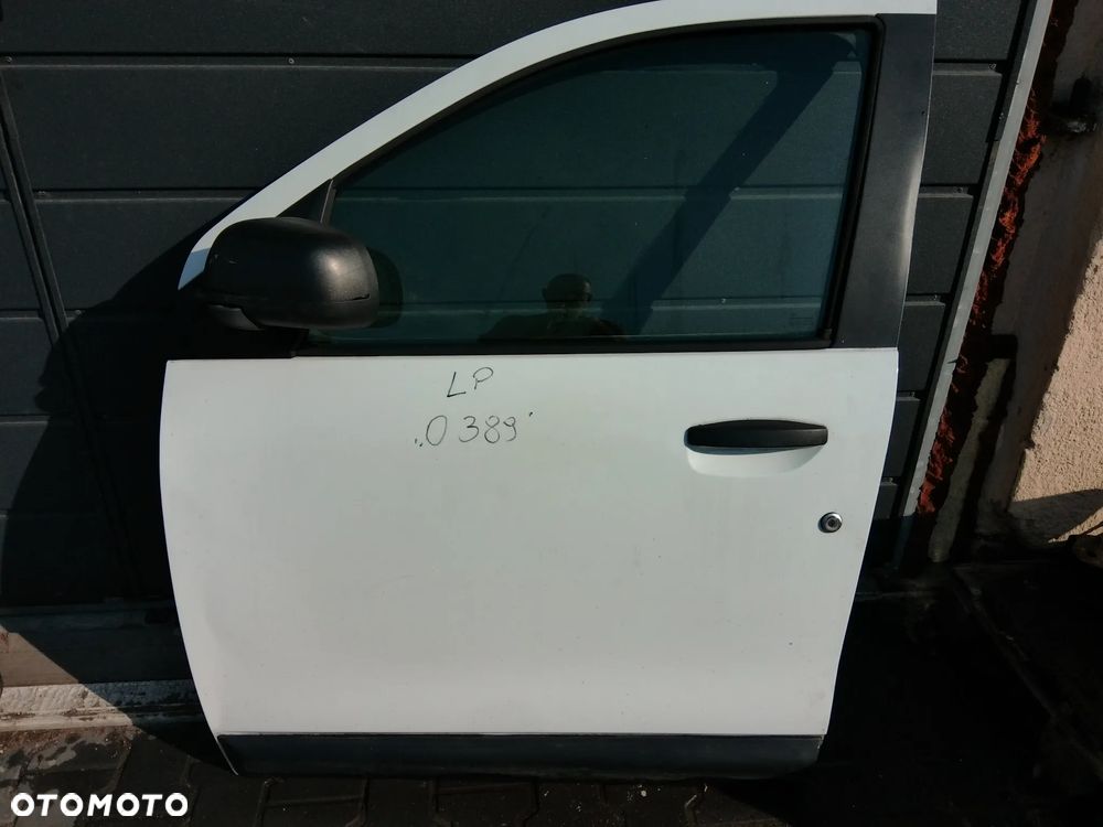 DACIA LODGY DOKKER DRZWI LEWE KIEROWCA BIALE KOD O389 KOMPLETNE ROWNIEZ INNE CZESCI PYTAC