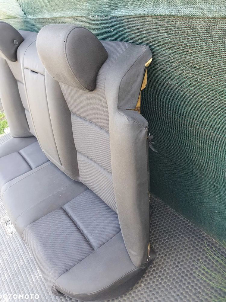 Fotele Fotel Kanapa Nieskladana Welur Czarne Soul Podlokietnik Audi A4 B6 Sedan Komplet - 32