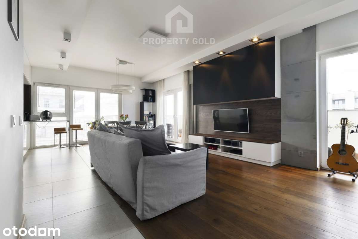 Przestronny apartament z widokiem na zatokę