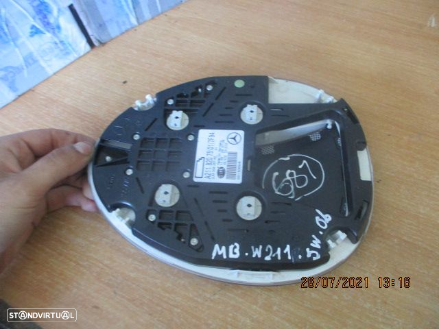 Luz De Teto Plafonier A2118207501 MERCEDES W211 SW 2006 - 2