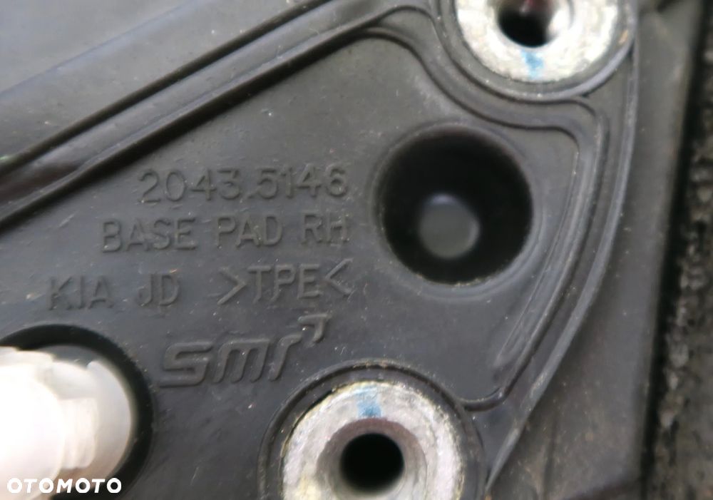 KIA CEED JD 2 II 2012 - 2017 lusterko 10 PIN matrix brown J5N ORYGINAŁ OE - 8