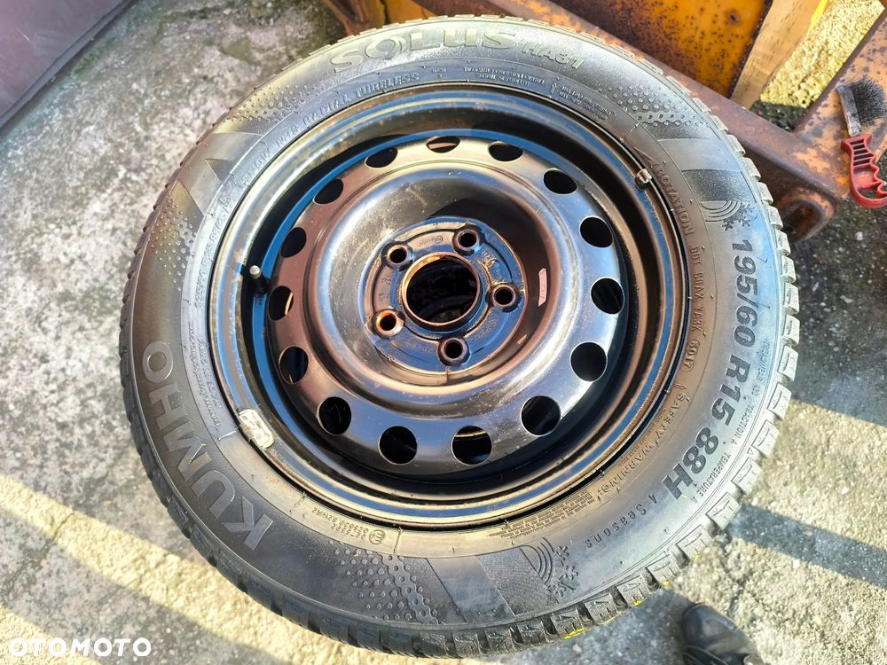 195/60R15 88H Opony Całoroczne Wielosezonowe KUMHO SOLUS HA31 4SEASONS 6mm Legnica ALU-RAD jak 185/65 - 9