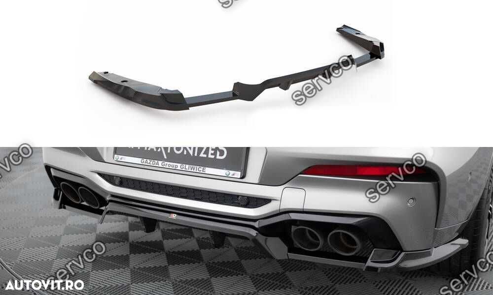 Prelungire bara spate Bmw X4 M F98 2019-2021 v1 - Maxton Design - 1
