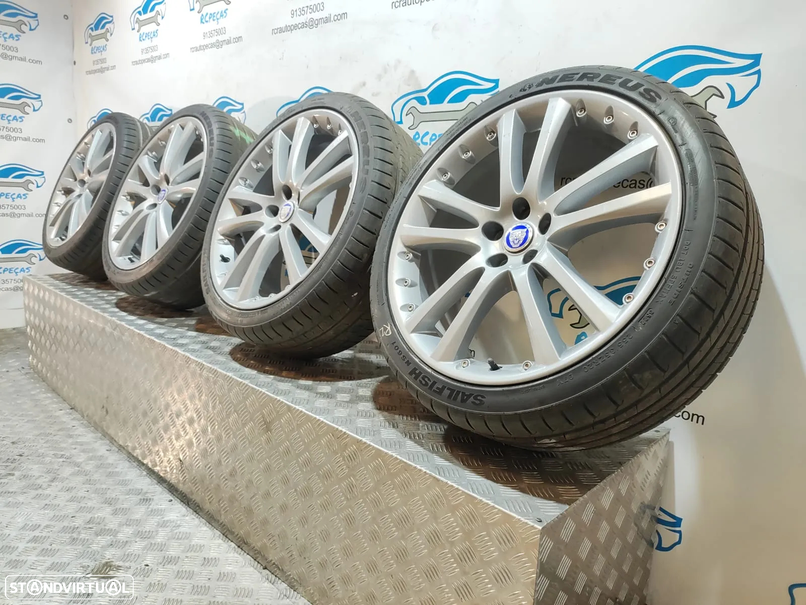 Jantes 20 originais JAGUAR XF X250 8,5J ET49 5x108 - 3
