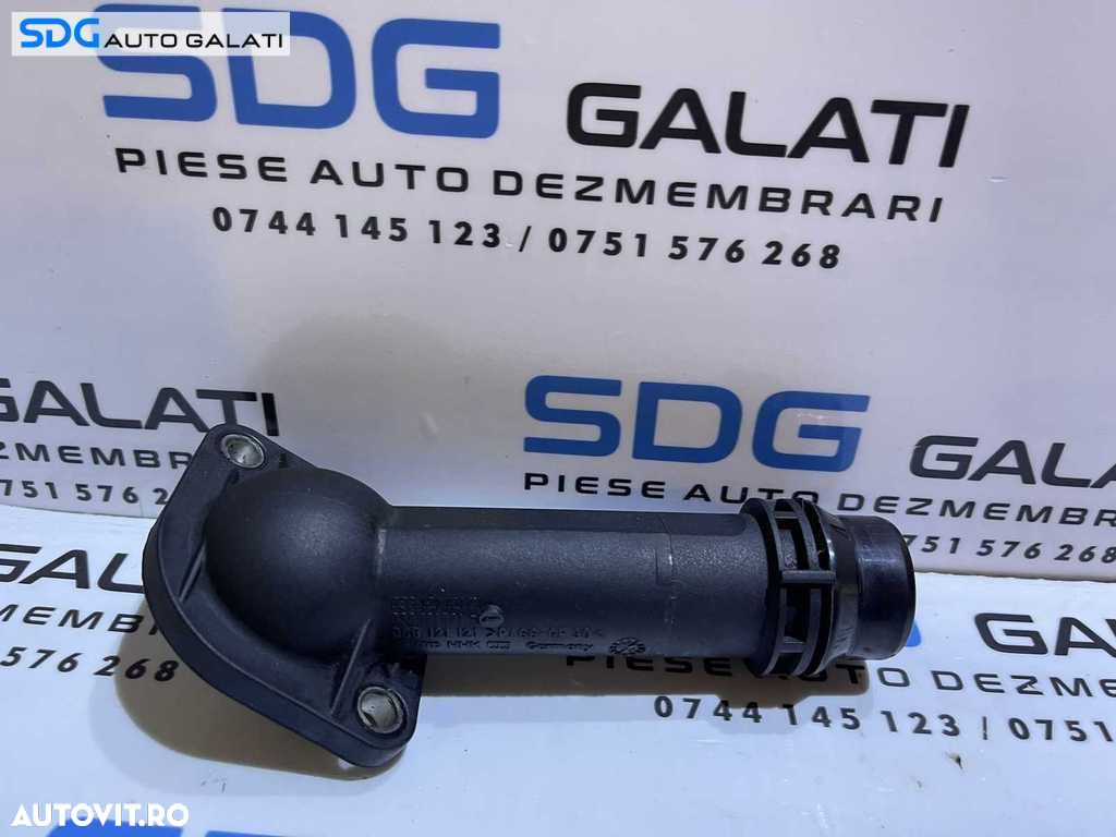 Flansa Corp Carcasa Termostat Skoda Superb 1 1.9 TDI AVB AVF AWX BSV BPZ 2002 - 2008 Cod 03G121121C 06B121121 038121121B - 2