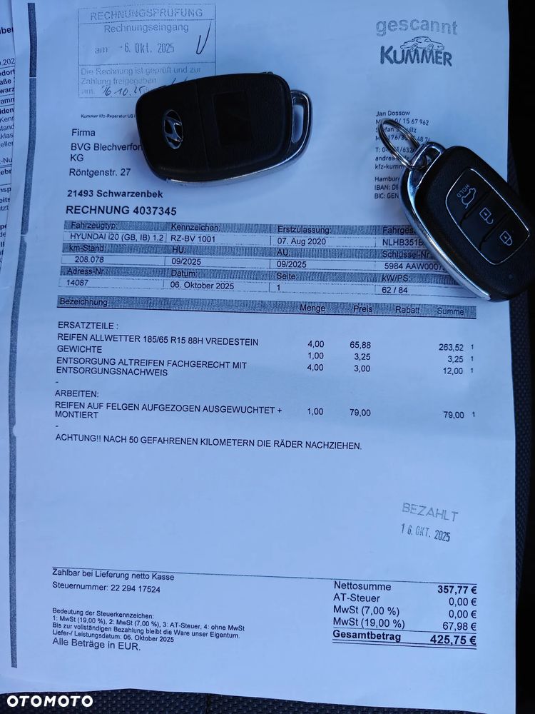 Hyundai i20 blue 1.2 Pure - 38