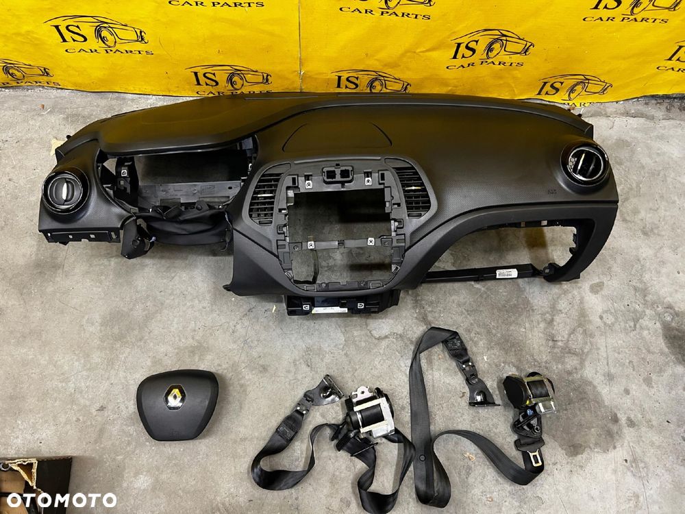 DESKA KONSOLA AIRBAG PODUSZKI PASY RENAULT CAPTUR I 2015 PRZEDLIFT - 2