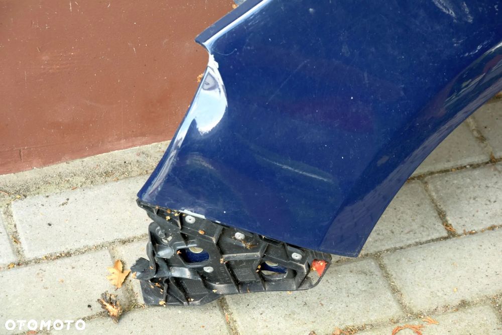 Opel Astra J Błotnik lewy przód przedni Z20Z niebieski - 3