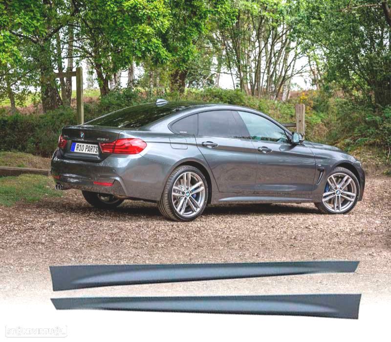 EMBALADEIRAS LATERAIS BMW F36 GRAN COUPÉ LOOK M - 1