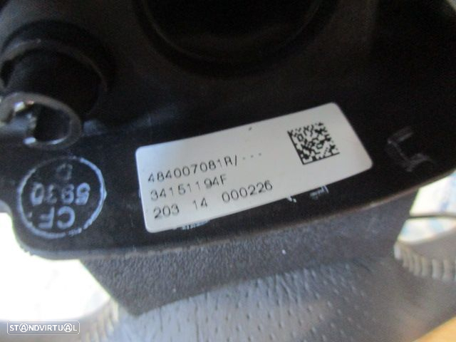 Volante 484007081R RENAULT TWINGO 3 FASE 1 2014 1.0I 71CV 5P AZUL BEBE - 3