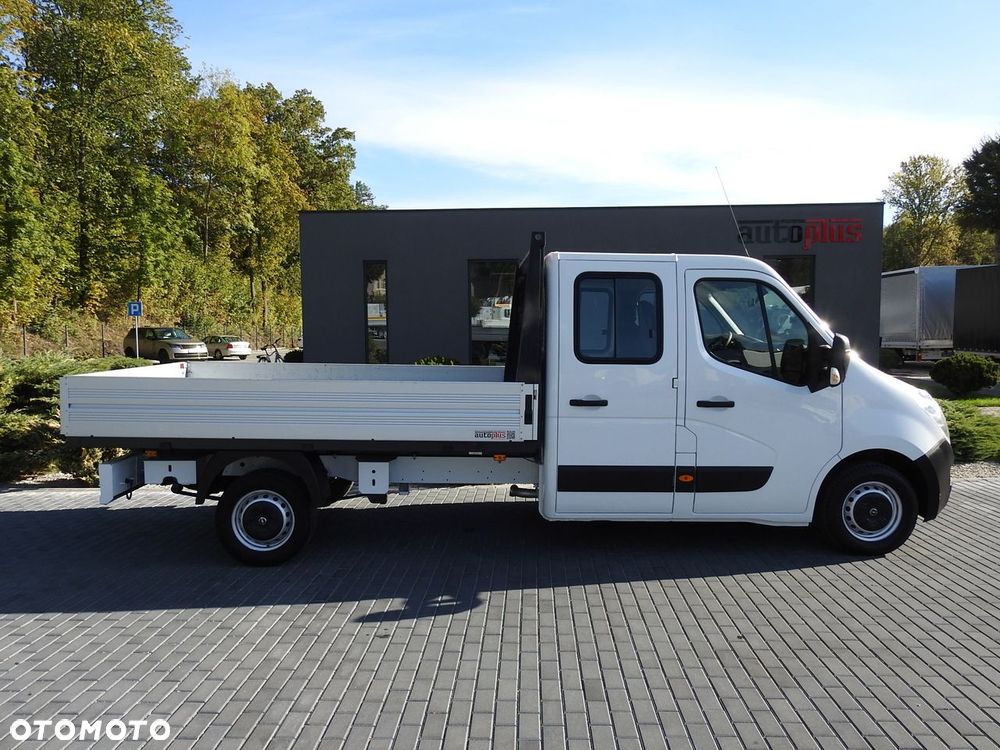 Opel MOVANO SKRZYNIA PODWÓJNA KABINA DOKA 7 MIEJSC TEMPOMAT KLIMATYZACJA  130KM - 8