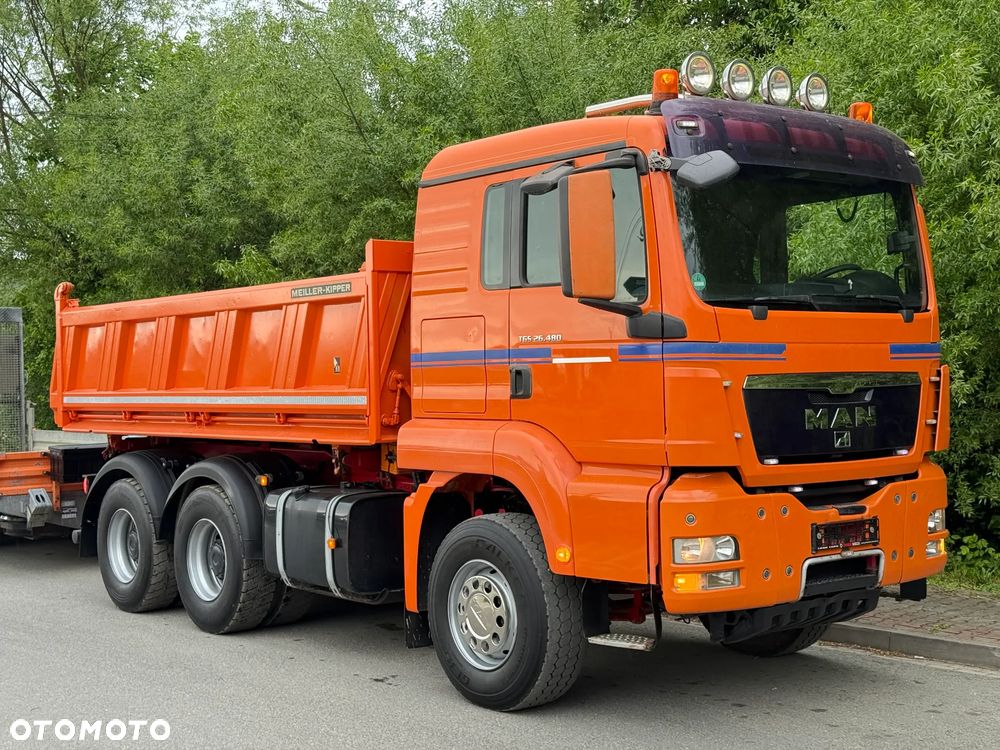 MAN * Kiper * Wywrotka * 26-480 *  MAN TGS 6x4 Bordmatic * Zastaw Tandem Niskopodwozie * Stan Perfekcyjny * - 3