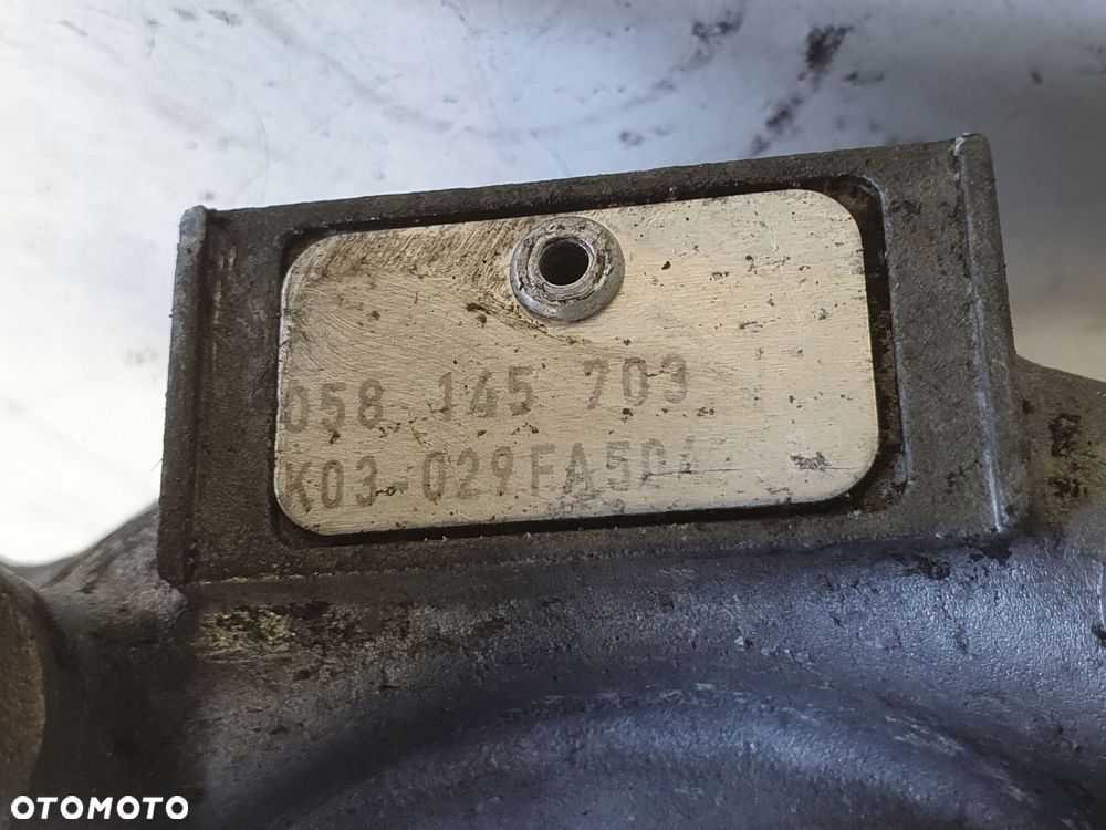 TURBOSPRĘŻARKA Audi A6 C5 VW Passat B5 1.8 T _ 058145703 - 2