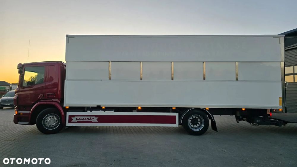 Scania P280 Euro 6 4x2 kurierka regulowany kontener 18 palet super stan niski przebieg! godna uwagi! - 19