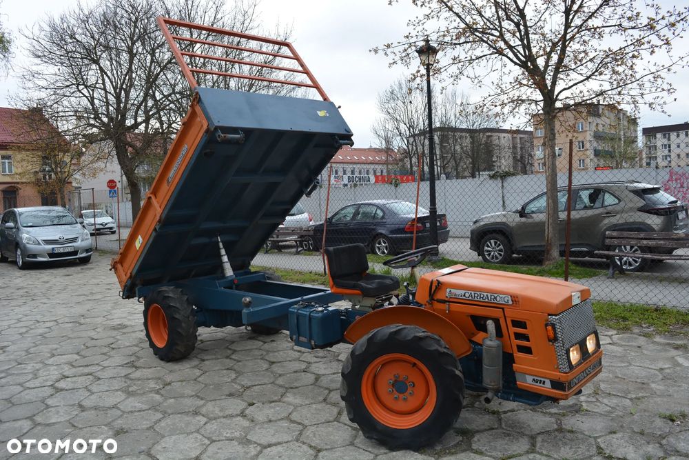 ANTONIO CARRARO UNITRANS Tipo 4800 _SOLIDNY TRAKTOREK 4x4 z PRZYCZEPĄ 3 STRONNA WYWROTKA BLOKADY REDUKTOR BIEGI SZOSOWE TERENOWE-WOM - 1