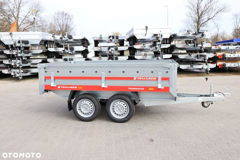 TEMARED TRANSPORTER 2515/2 0,75T 254x151x40 cm , 2 osie, dmc 750 kg - 2