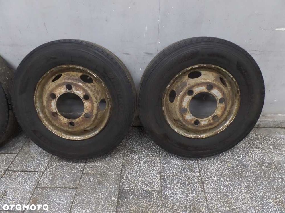 ISUZU NQR NKR NPS KOLA FELGI 17.5x6J 127-9TC HANKOOK SMART FLEX 215/75R17.5 6x222 - 3