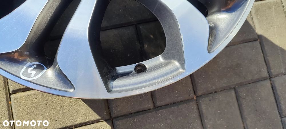 FELGI 5x112 7.5Jx17 CALI ET36 2534010600 MERCEDES C E CLA CLS KLASA VITO GLA GLC BLK KOMPLET 4 SZTUKI - 6