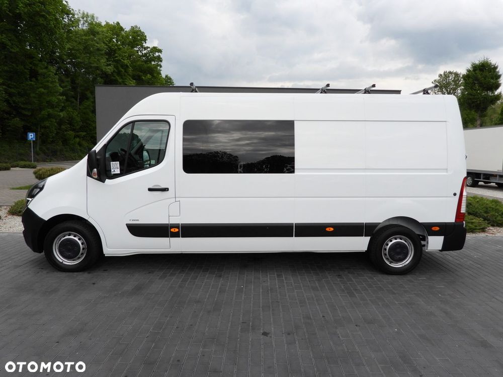 Opel MOVANO  FURGON BRYGADÓWKA  7 MIEJSC TEMPOMAT LEDY KLIMATYZACJA  135KM - 10