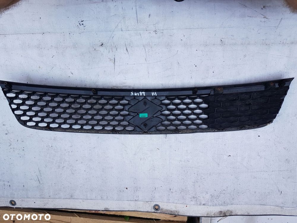 grill atrapa zderzaka 71741-72k10 suzuki swift iii mk6 2005–2010 lift - 5
