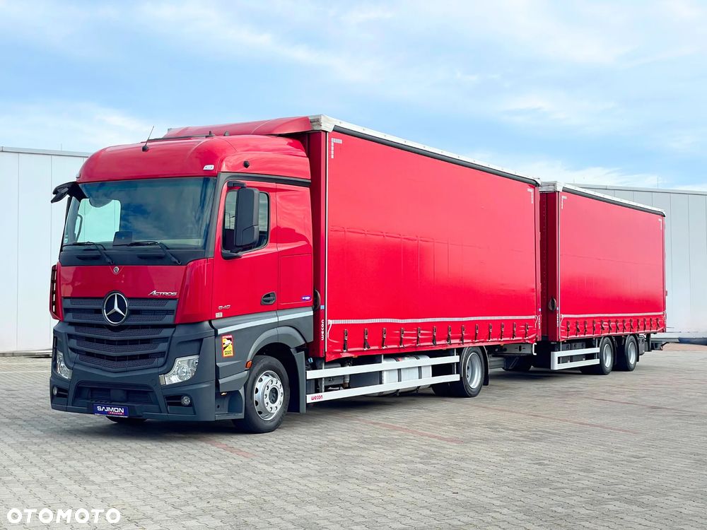 Mercedes-Benz ACTROS 1840 / ZESTAW TANDEM 120 M3 / 7,75 M + 7,75 M / SALON PL - 2