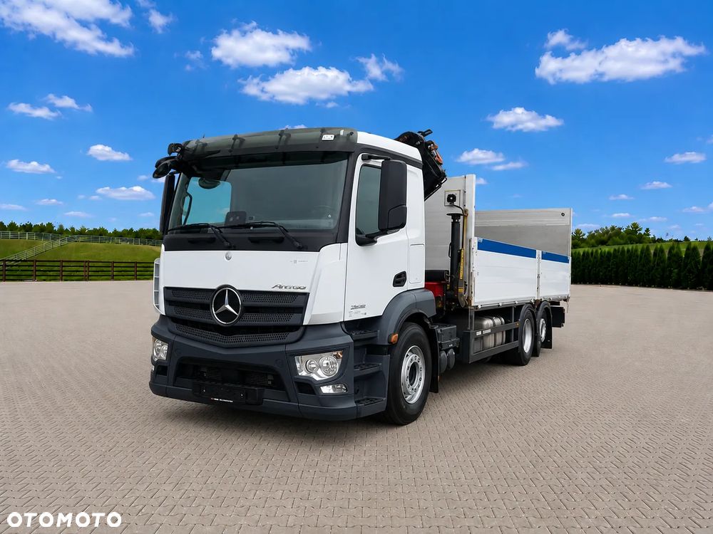 Mercedes-Benz Antos 2536 L 6x2 | Palfinger PK 1800 EK | Winda 1500 kg | 108 000 km | Euro 6 - 1