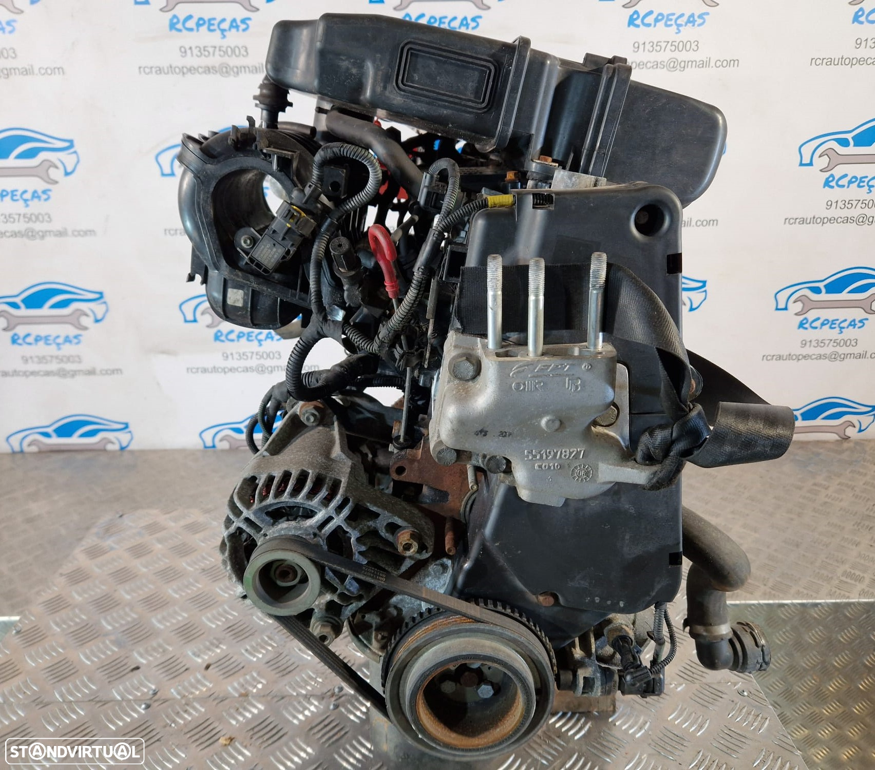 MOTOR COMPLETO 1.2i 8V 69CV 169A4000 169A4.000 4428543 FIAT 500 312 2010 PANDA 169 PUNTO EVO 199 GRAND PUNTO 199 FORD KA RU8 LANCIA Y YPSILON 843 - 2