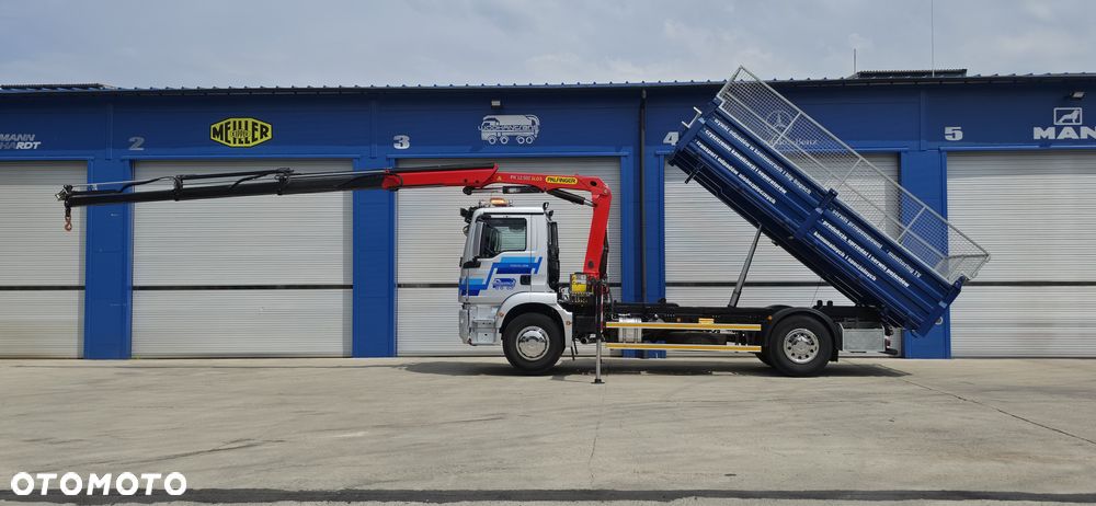 MAN TGM 18.320 WYWROTKA+HDS PALFINGER PK 12.501 SLD sterowanie radiowe 1t/10m - 11