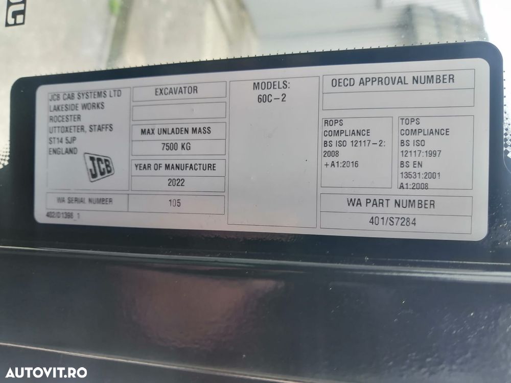 JCB 60C-2 Excavator, TOP !!! - 17