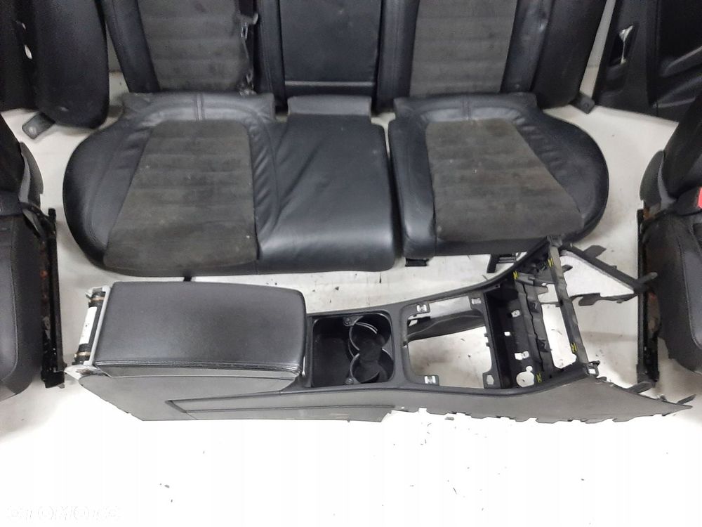 PASSAT B6 VARIANT 08R TAPICERKA SKORA KOMPLET FOTELE KANAPA BOCZKI TUNEL - 3