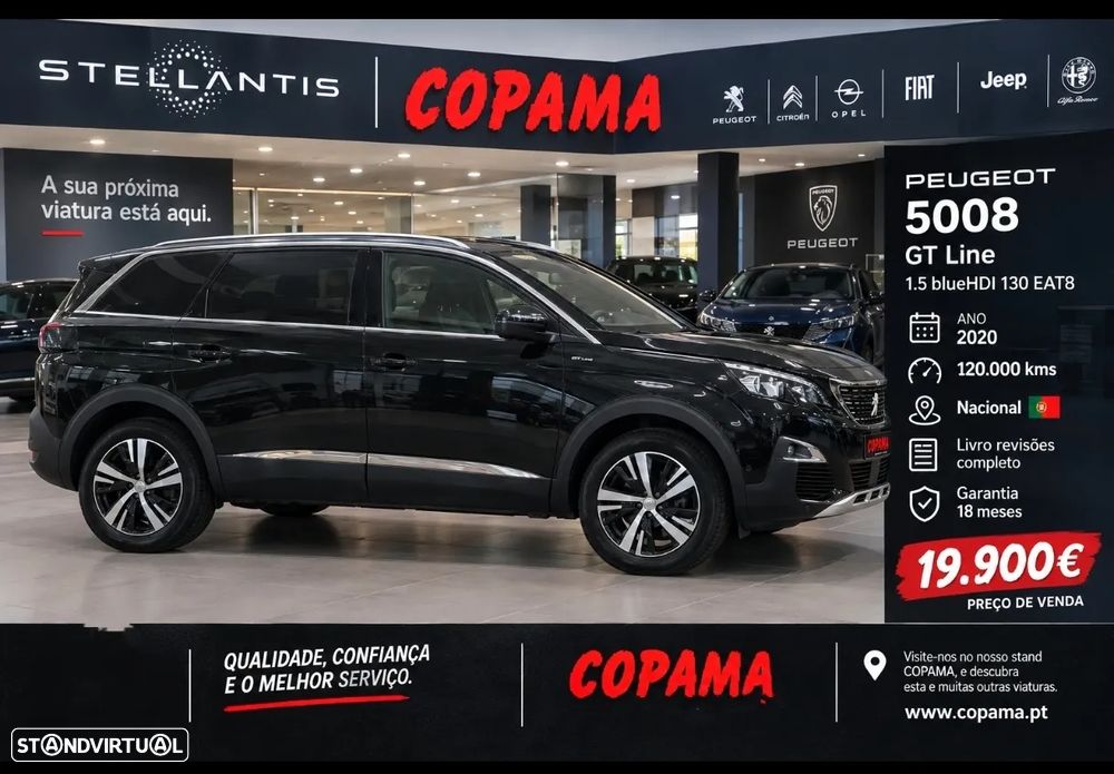 Peugeot 5008 1.5 BlueHDi GT Line J19 EAT8 - 1