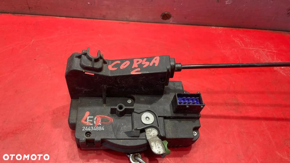 OPEL CORSA C ZAMEK DRZWI LEWY PRZÓD - 1