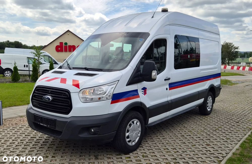 Ford Transit L3H3 2.0d Brygadówka Doka  Regały 5 osobowy - 2