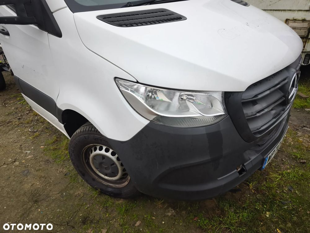 Przód przodek kompletny Mercedes-Benz Sprinter w907 maska błotniki zderzak chłodnice pas przedni - 2