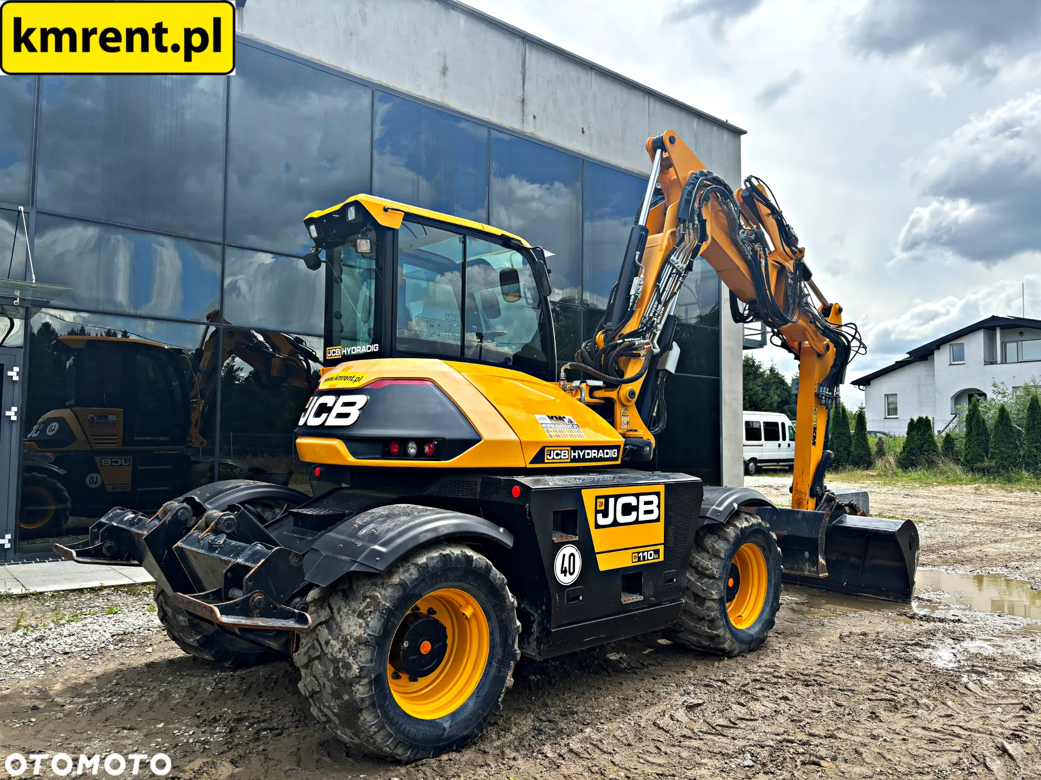 JCB HD110WT 4F KOPARKA KOŁOWA HYDRADIG 2018R. | LIEBHERR 311 312 JCB JS 130 KOMATSU 98 110 - 17