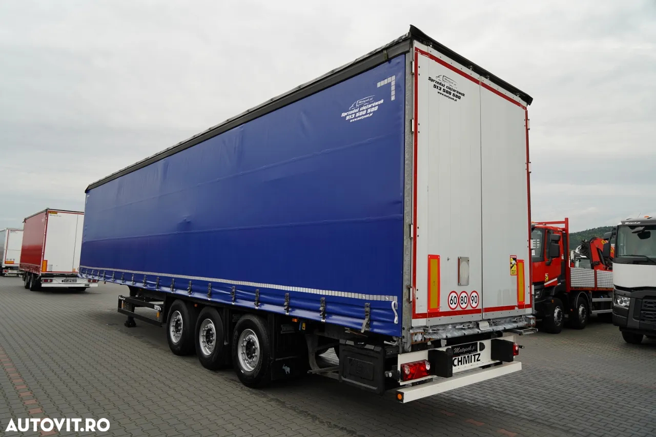 Schmitz Cargobull CORTINĂ / STANDARD / 2 AXE RIDICATIVE / - 3