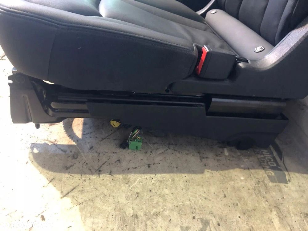 FOTELE KANAPA TYŁ SKÓRA AUDI Q7 4M 7-OSOBOWE GRZANE - 8