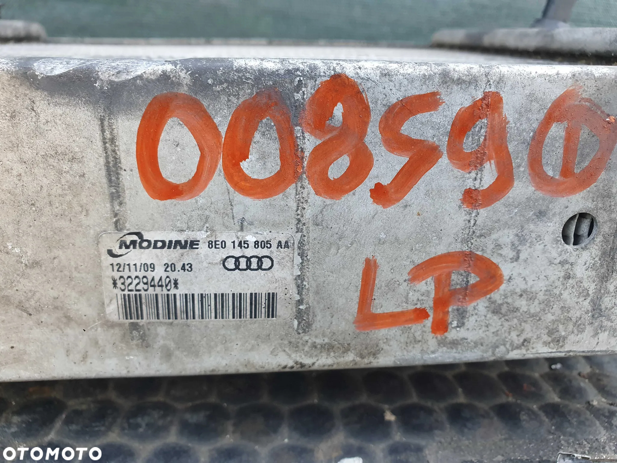 Intercooler 8E0145805AA Chłodnica Powietrza Lewy Lewa 2.0 TDI AUDI A4 B7 - 3