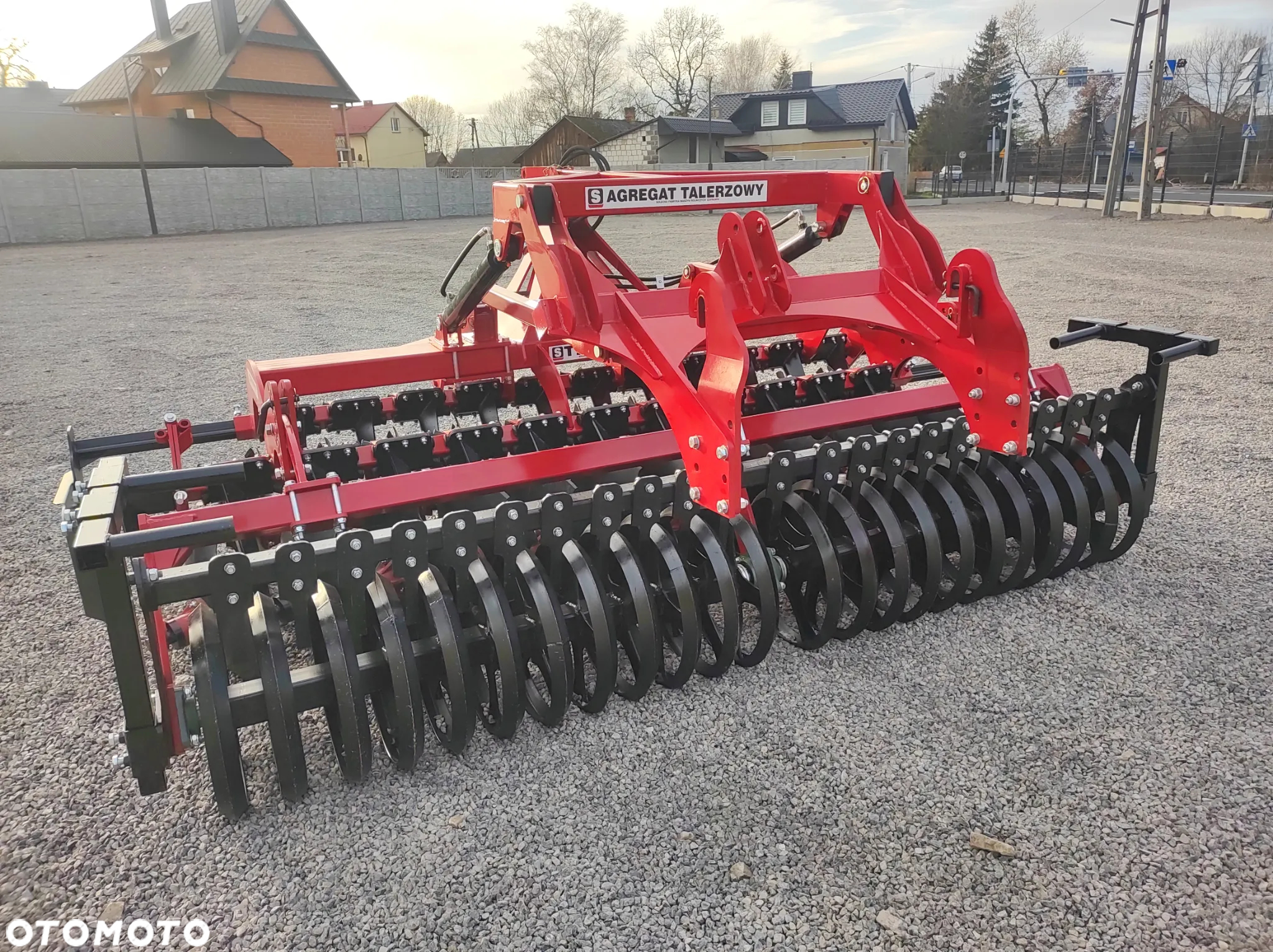 Agregat talerzowy STRUMYK 2,5/2,7/3m TALERZÓWKA bez hydropaku rura/struna/daszek OD RĘKI transport - 11