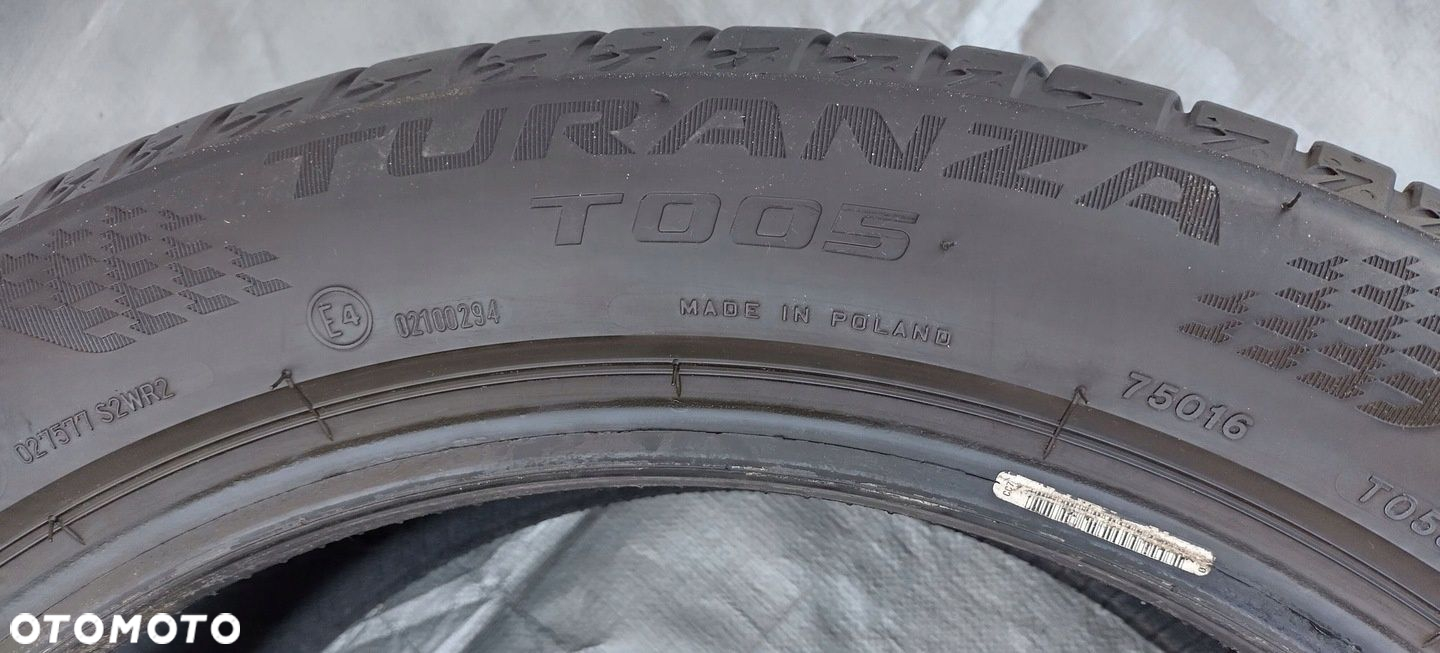 OPONY LETNIE BRIDGESTONE TURANZA T005 245/45 R18 100Y 6.5-7.5 MM 23/24 ROK - 4