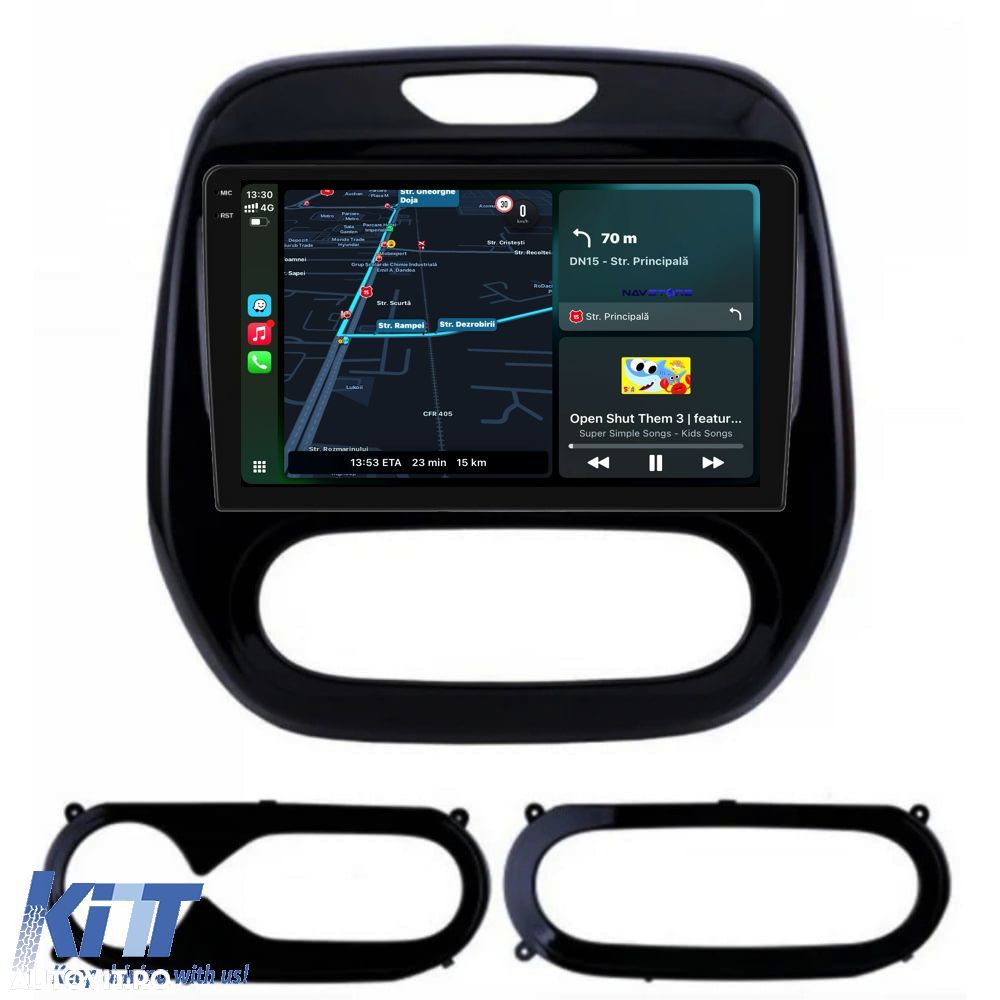 Navigatie Dedicata Renault Captur (2013-2020), 9Inch, 8Gb Ram, 256Gb S - 2