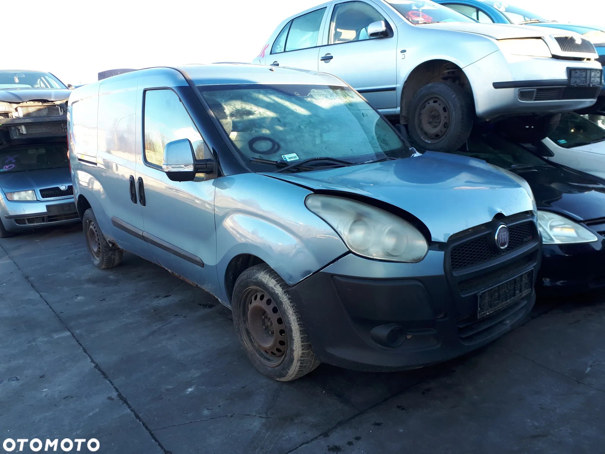 FIAT DOBLO II 10-14 DRZWI PRAWE PRZEDNIE BOCZNE TYLNE - 1
