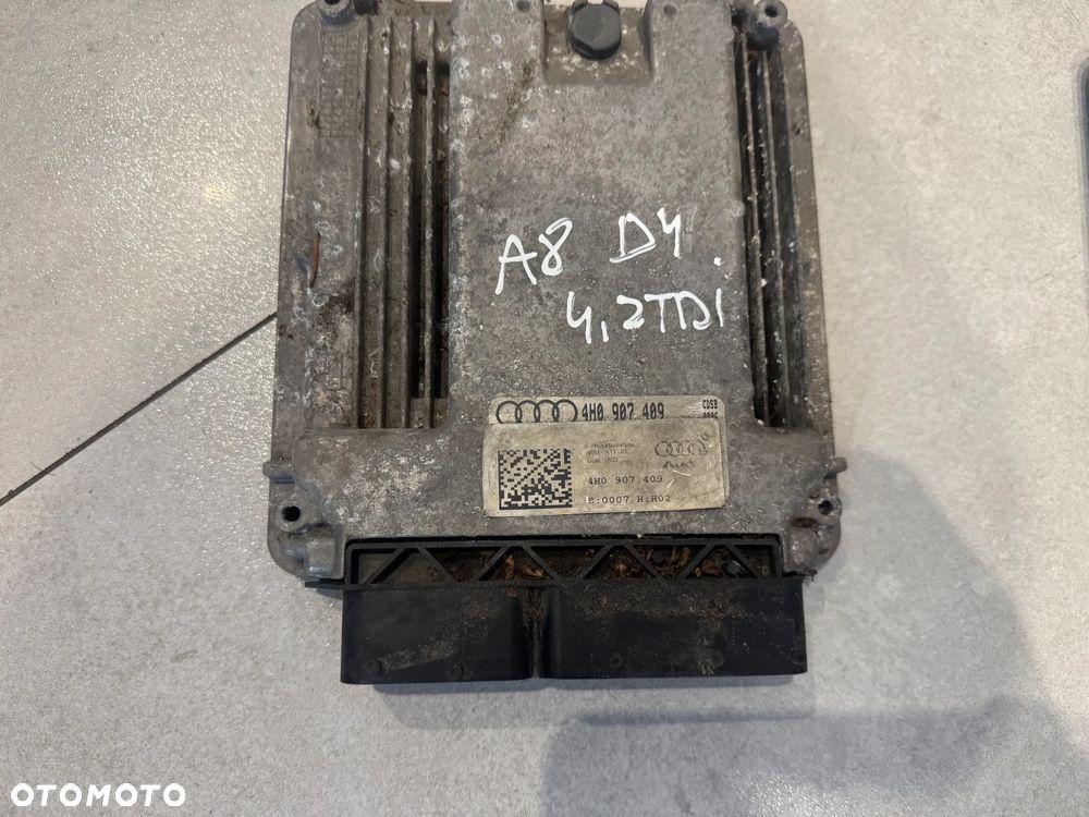 Audi A8 D4 4,2 TDI 12r- sterownik silnika 4H0907409 - 1