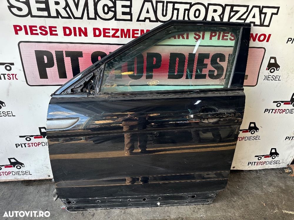 Usa portiera fata stanga Land Rover RANGE ROVER EVOQUE 2011 2012 2013 2014 2015 2016 2017 2018 pe negru - 2