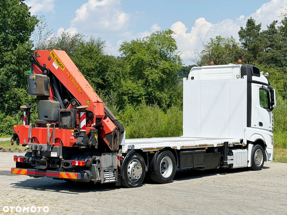Mercedes-Benz ACTROS 2545 * SKRZYNIA 6,35 m + PALFINGER PK 53002 - SH E + PILOT - 7