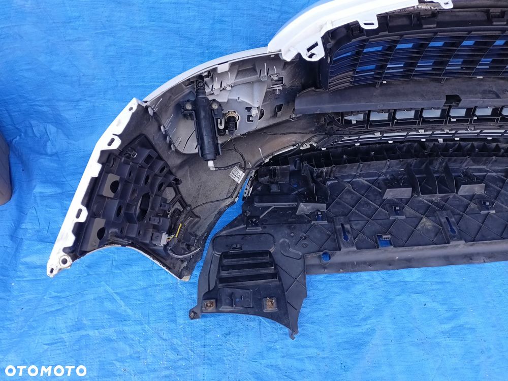 26D Zderzak przód przedni kompletny PEUGEOT 3008 I  SPRYSKI XENON wysyłka - 15